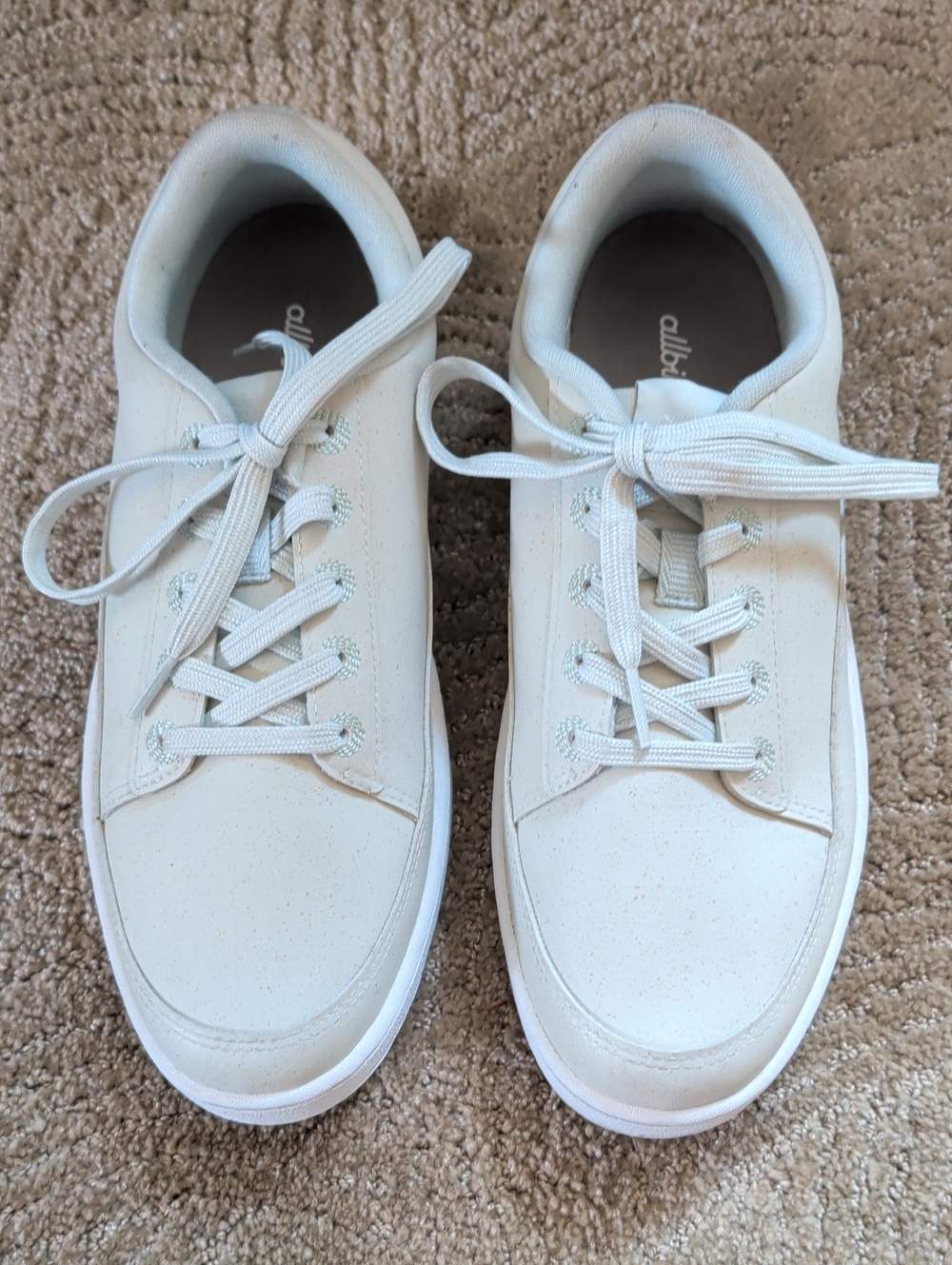 Allbirds Women's Off- Light /Mint Sneakers